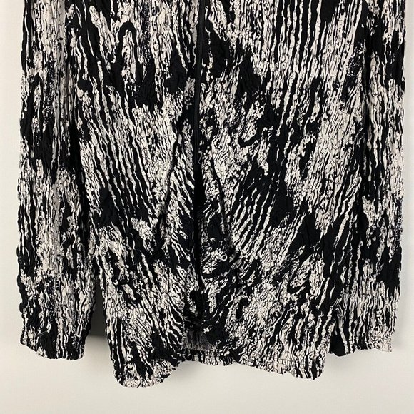 Joseph Ribkoff Full Zip Jacket Black Textured Stretch Womens Size 10 - Picture 3 of 9